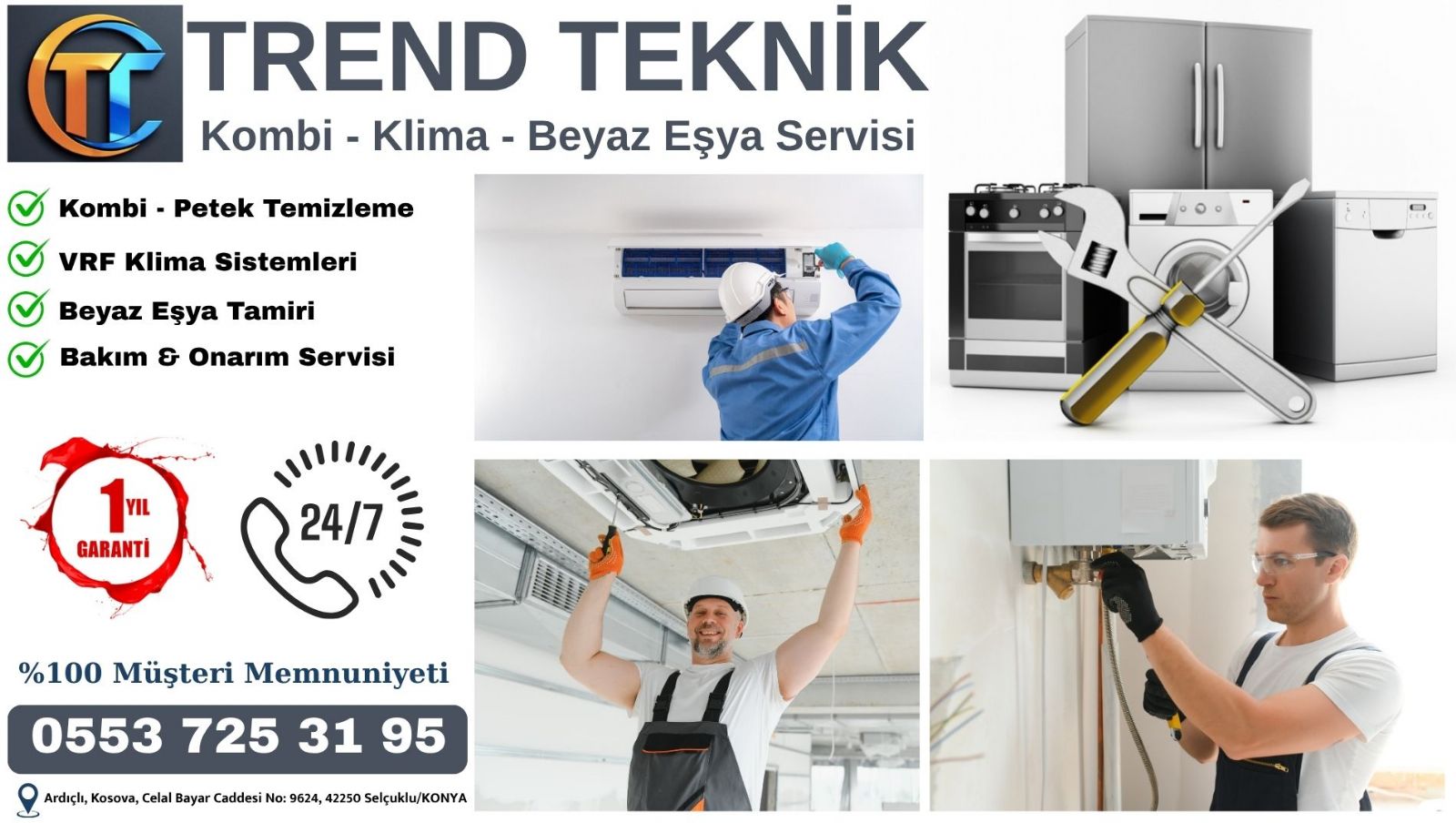 KONYA KOMBİ SERVİSİ